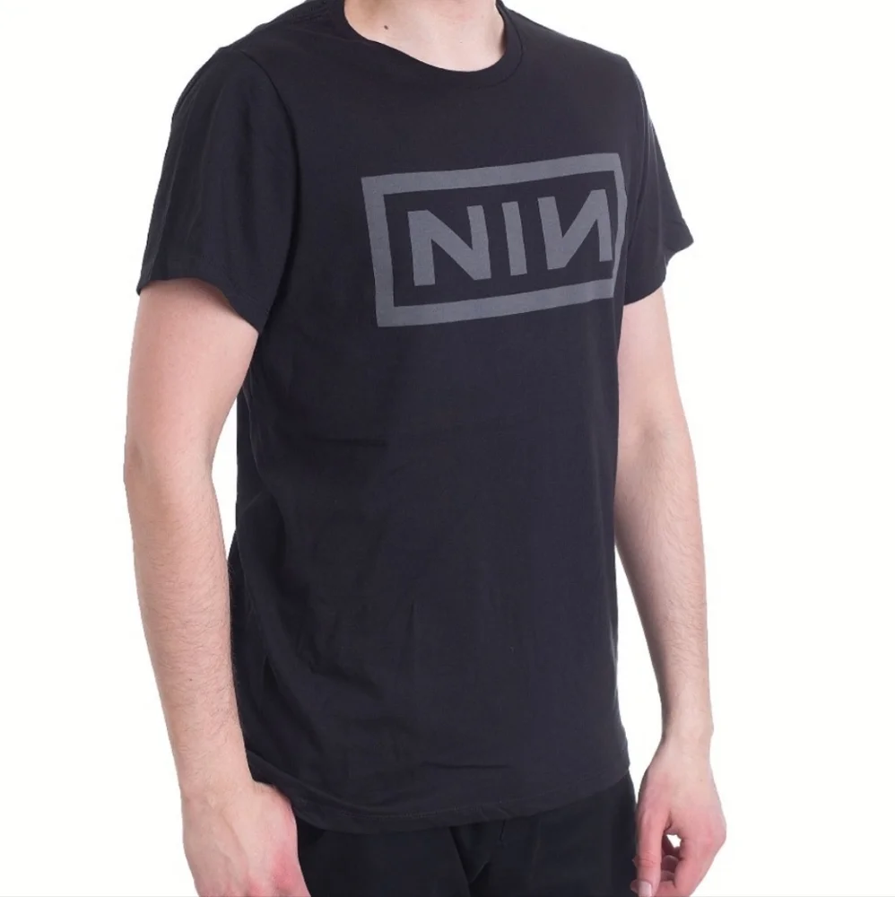 Nine Inch Nails Classic Logo Black Shirt - Picture 3 of 3